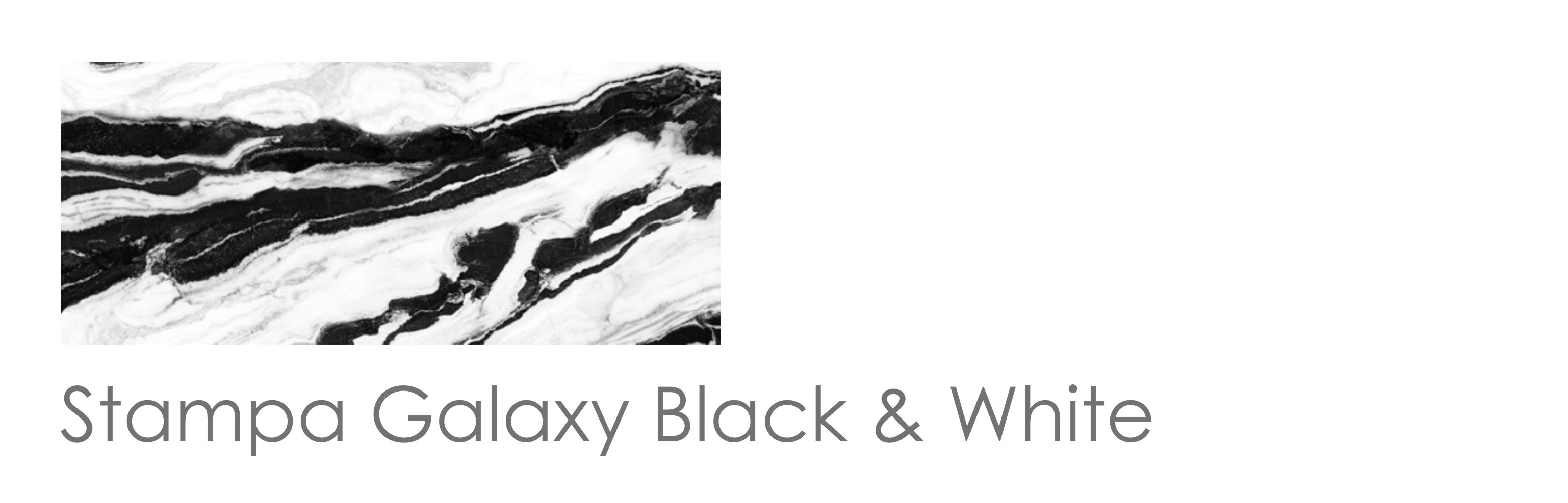 Stampa Galaxy Black & White (стекло)