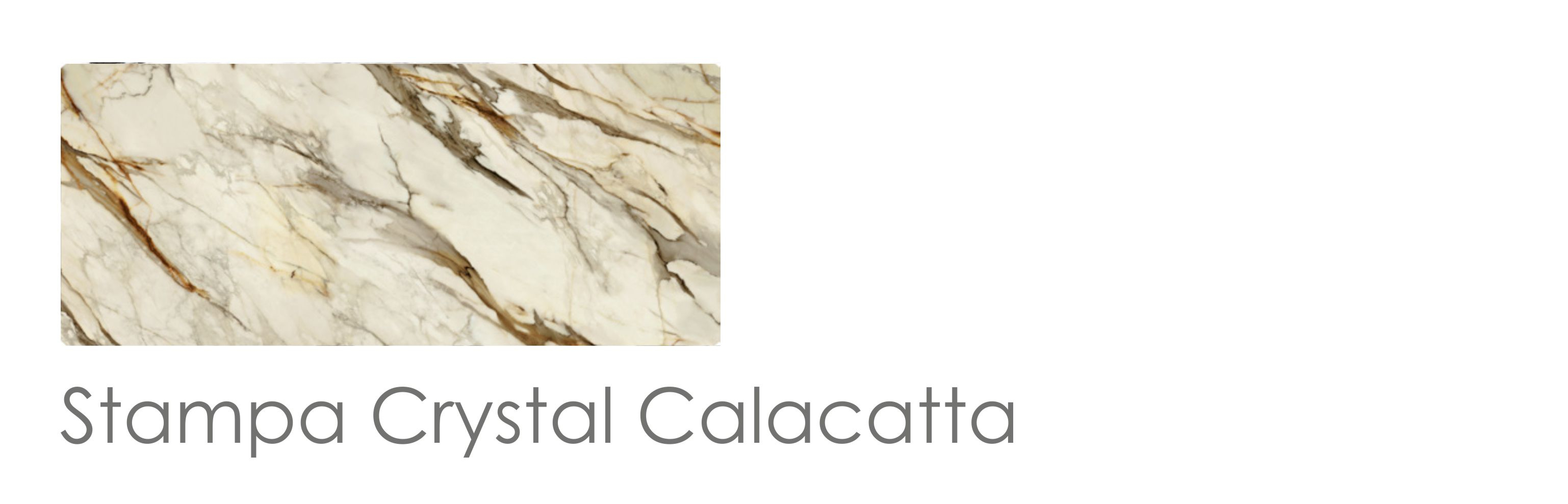 Crystal Calacatta (дек. стекло)